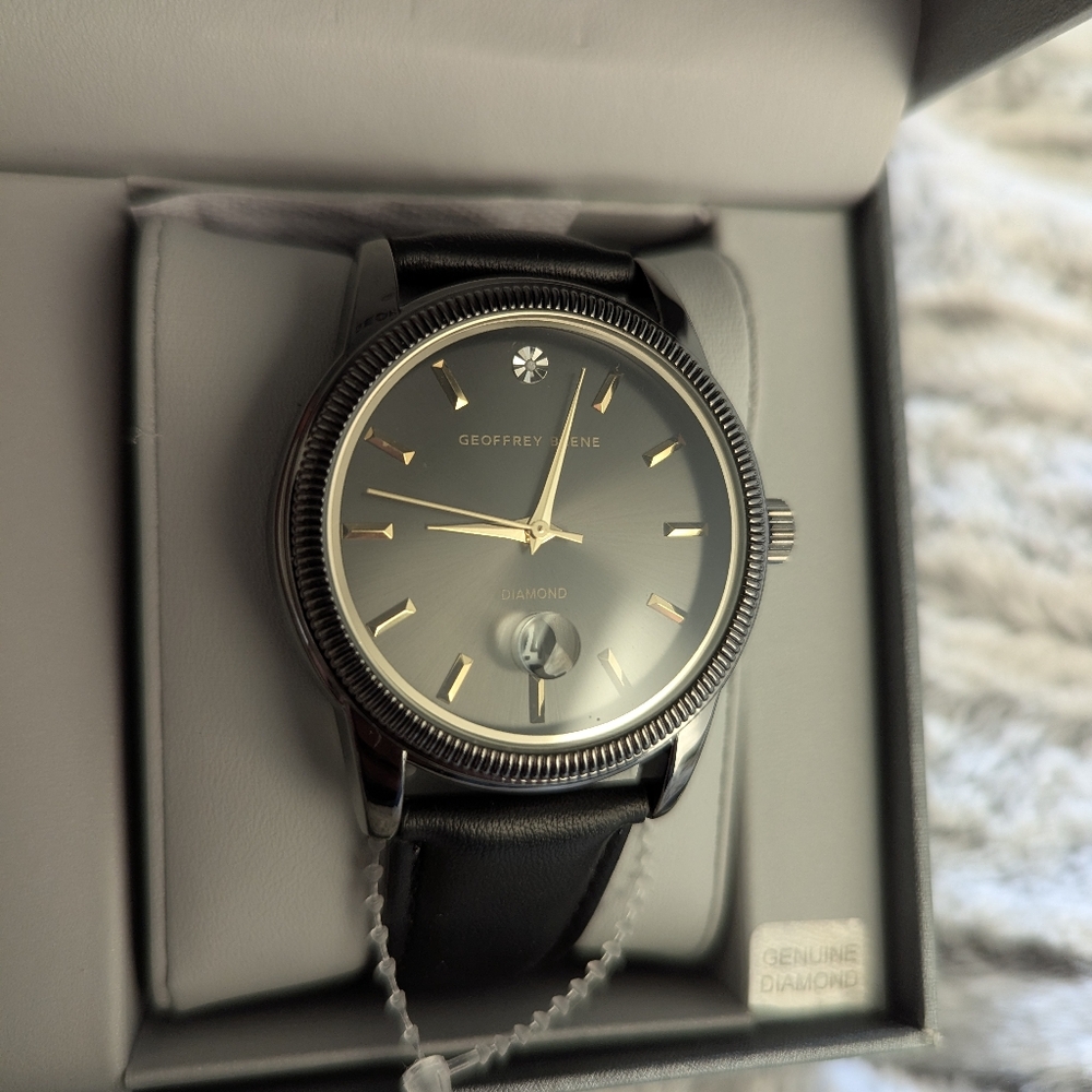 Geoffrey Beene Leather WATCHES... NEW - Picture 12 of 15